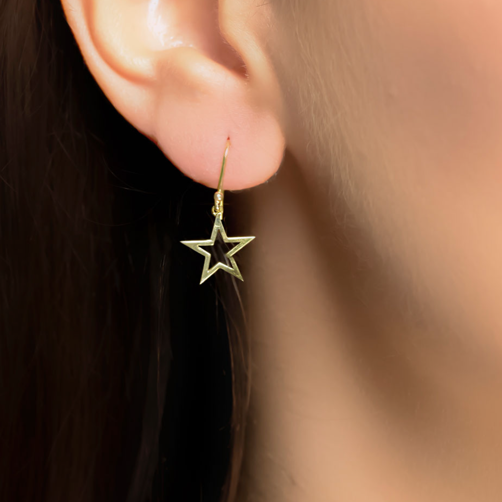 Starry Night Star Drop Earrings